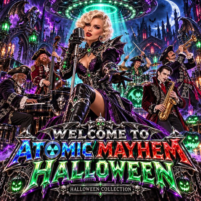 Atomic Mayhem On Halloween cover art