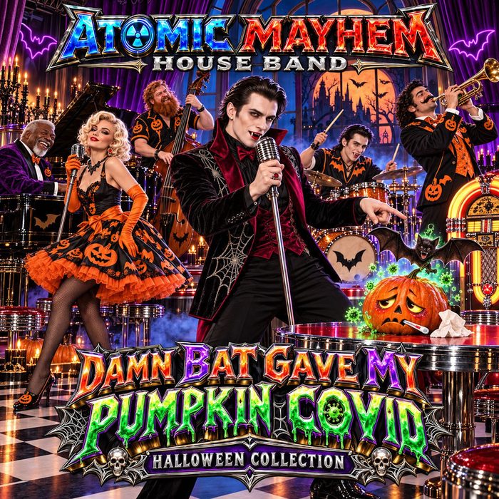 Damn Bat Gave My Pumpkin Covid cover art