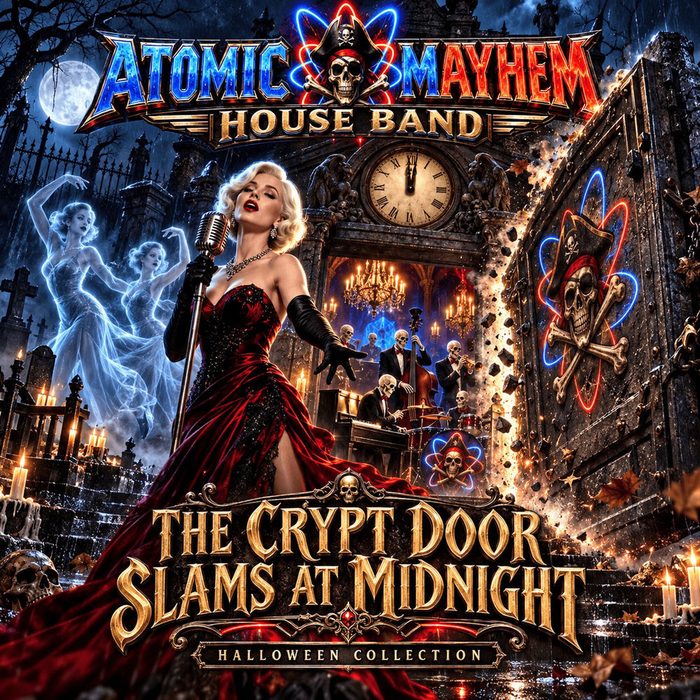 The Crypt Door Slams At Midnight cover art