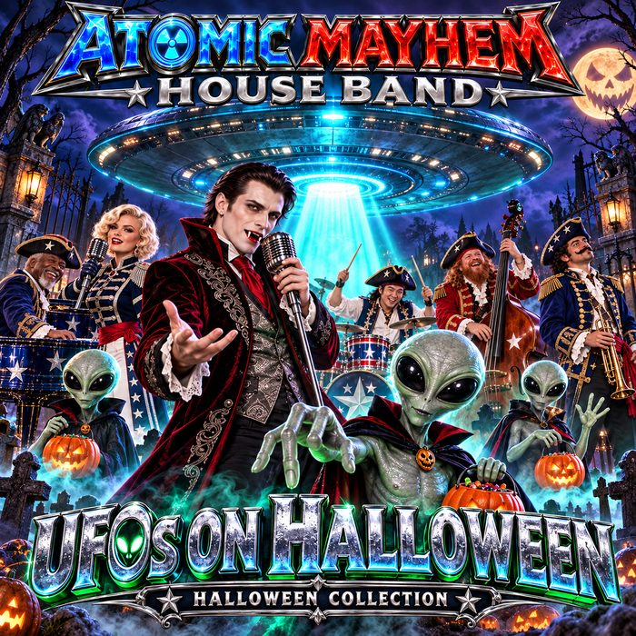 UFOs On Halloween cover art