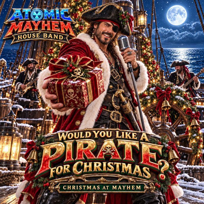 Would You Like A Pirate For Christmas cover art