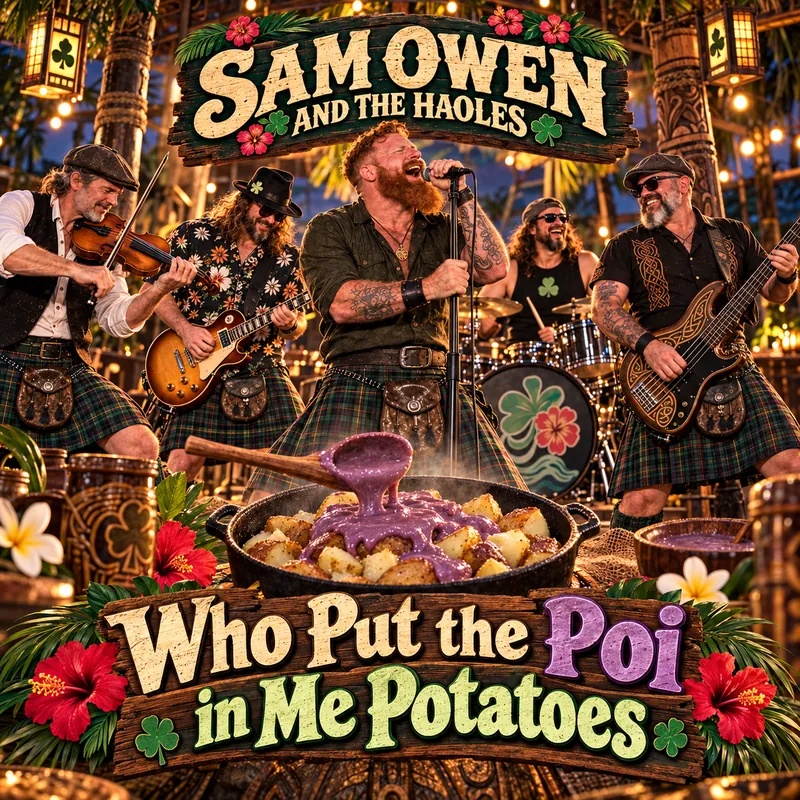 Who Put The Poi In Me Potatoes cover art